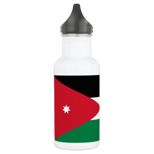 Botella De Agua Bandera de Jordania