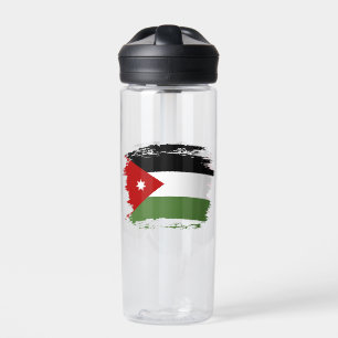 Botella De Agua Bandera de Jordania