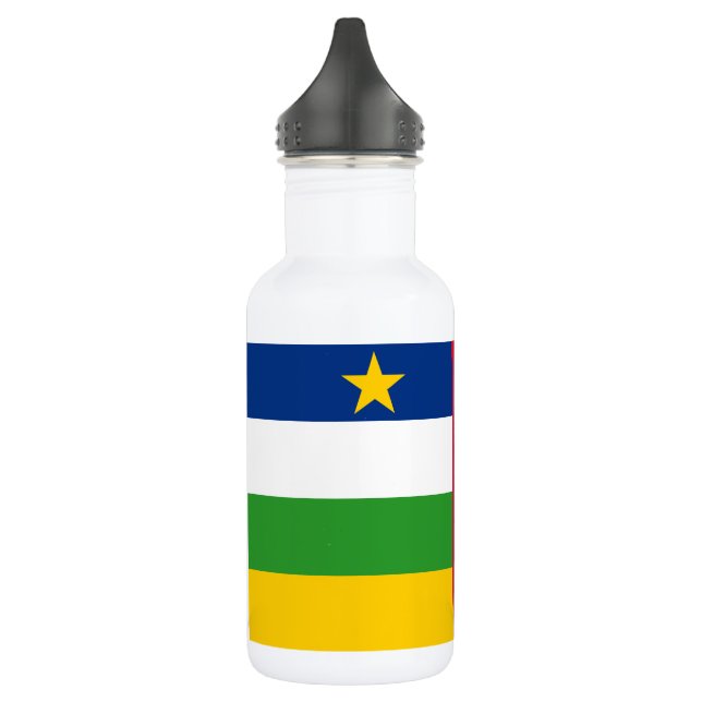 Botella De Agua Bandera de la República Centroafricana (Izquierda)
