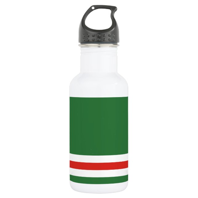 Botella De Agua Bandera de la República Chechena de Ichkeria (Anverso)