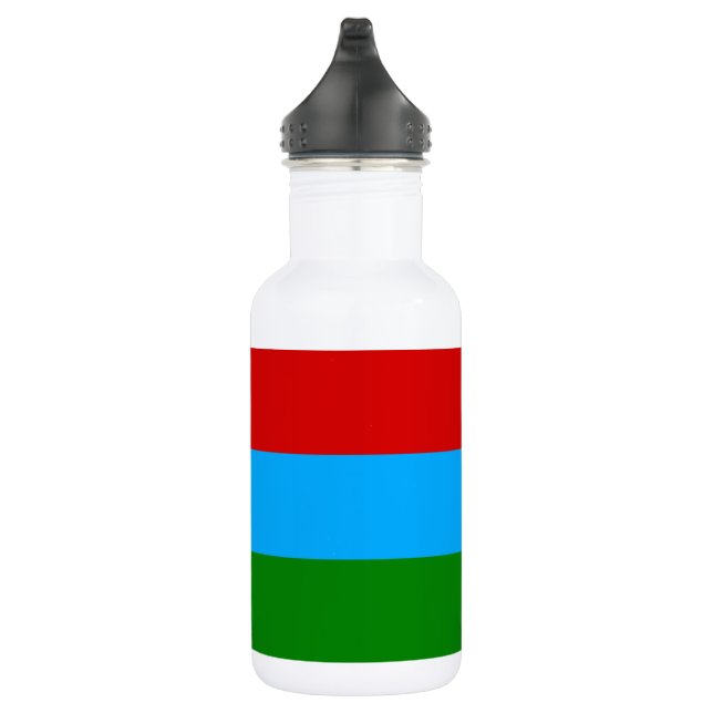 Botella De Agua Bandera de la República de Karelia (Derecha)