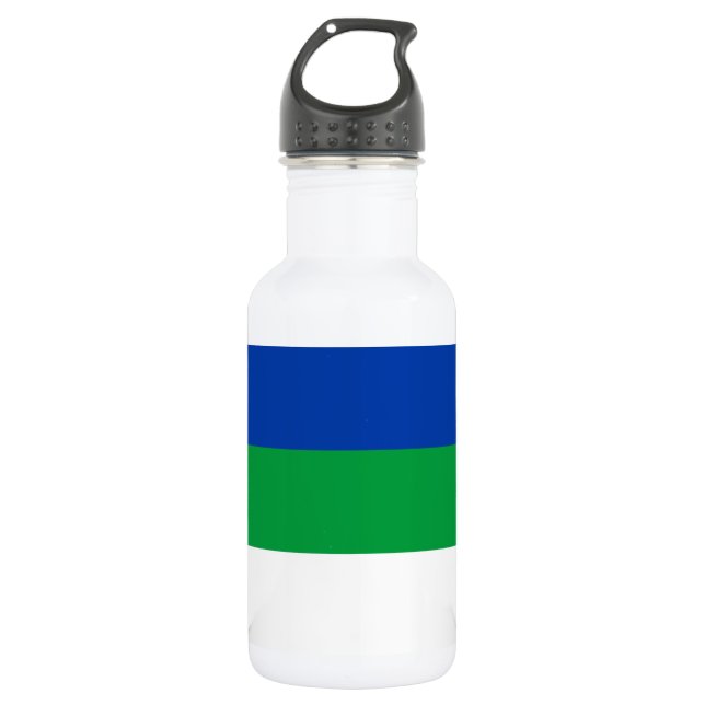 Botella De Agua Bandera de la República de Komi (Anverso)
