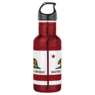 Botella De Agua Bandera de la república de San Francisco