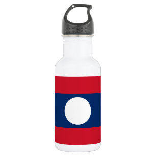 Botella De Agua Bandera de Laos