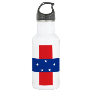 Botella De Agua Bandera de las Antillas Neerlandesas