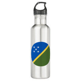 Botella De Agua Bandera de las Islas Salomón