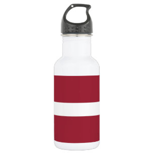 Botella De Agua Bandera de Letonia