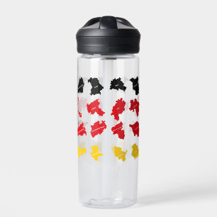Botella De Agua Bandera de los Estados alemanes