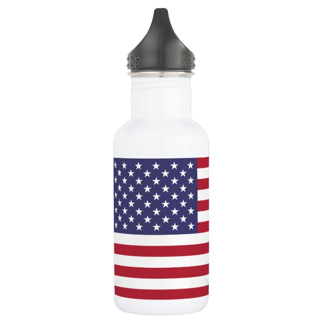 Botella De Agua Bandera de los Estados Unidos (Izquierda)