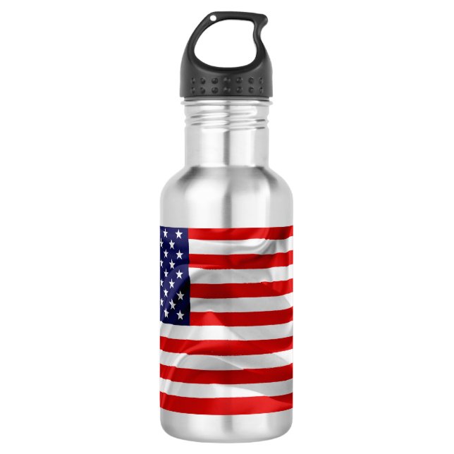 Botella De Agua Bandera de los Estados Unidos de América (Anverso)