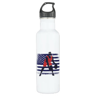 Botella De Agua Bandera de los Estados Unidos de América