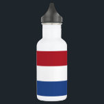 Botella De Agua Bandera de los Países Bajos<br><div class="desc">Bandera patriótica de los Países Bajos.</div>