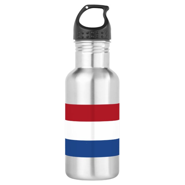 Botella De Agua Bandera de los Países Bajos (Anverso)