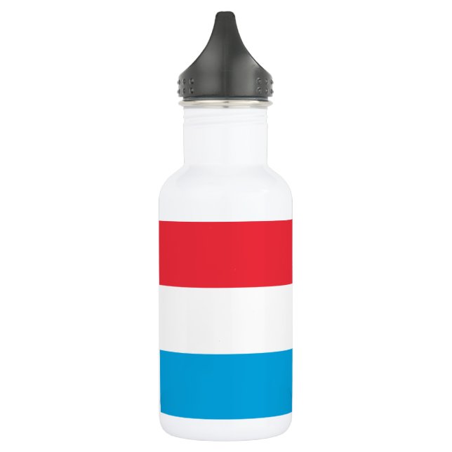 Botella De Agua Bandera de Luxemburgo (Izquierda)