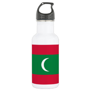 Botella De Agua Bandera de Maldivas