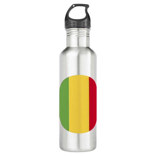 Botella De Agua Bandera de Mali (Anverso)