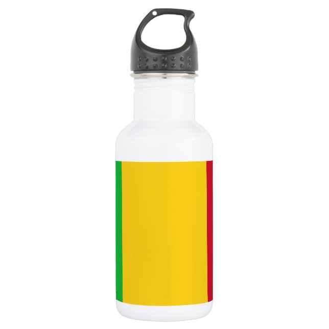 Botella De Agua Bandera de Malí (Anverso)