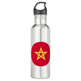 Botella De Agua Bandera de Marruecos