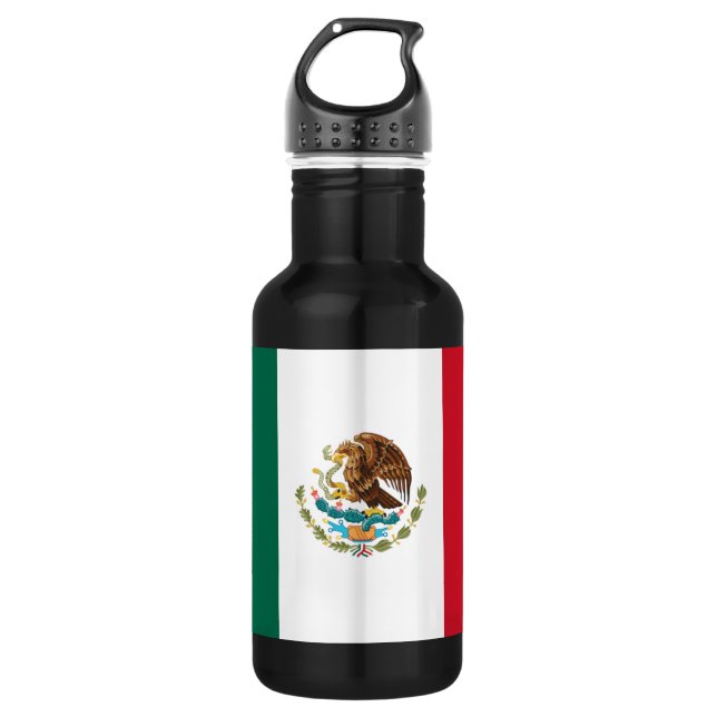 Botella De Agua Bandera de México (Anverso)