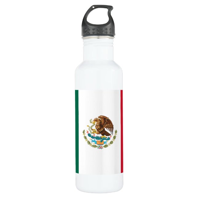 Botella De Agua Bandera de México (Anverso)