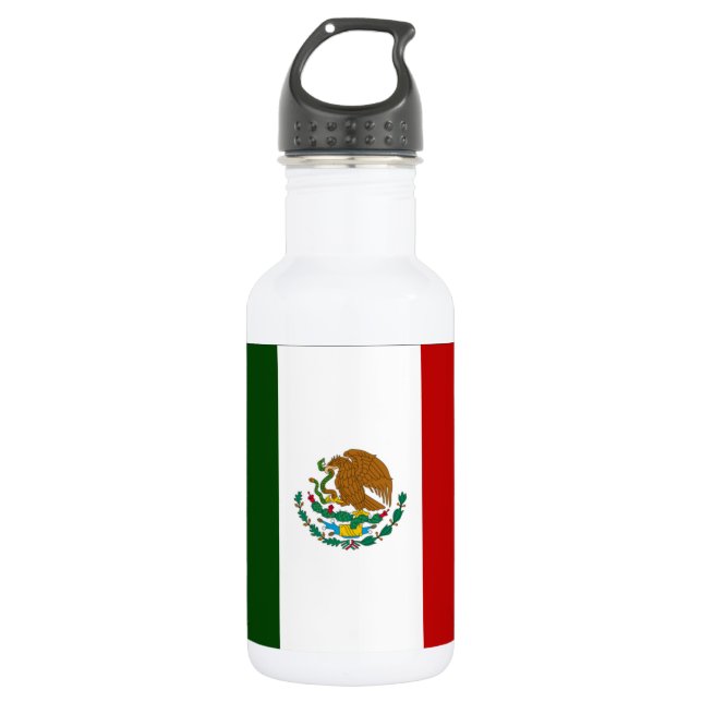 Botella De Agua Bandera de México (Anverso)