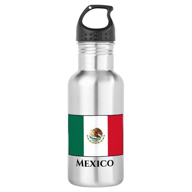 Botella De Agua Bandera de México (México) (Anverso)