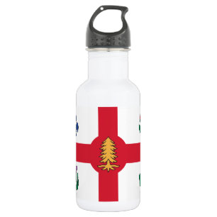 Botella De Agua Bandera de Montreal Liberty Bottle