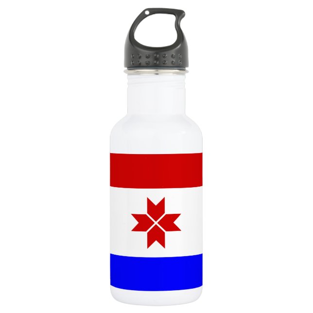 Botella De Agua Bandera de Mordovia (Anverso)