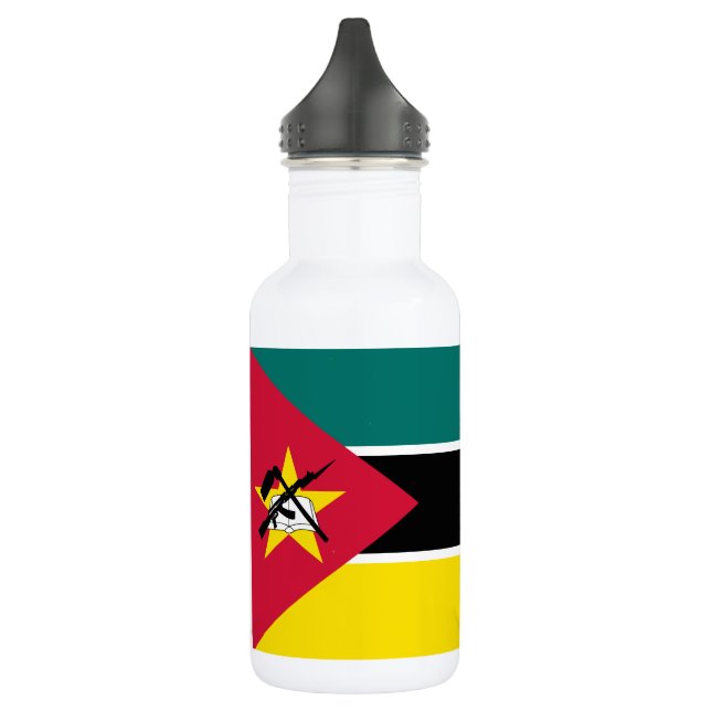 Botella De Agua Bandera de Mozambique (Izquierda)