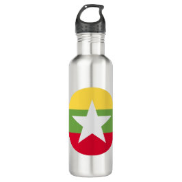 Botella De Agua Bandera de Myanmar