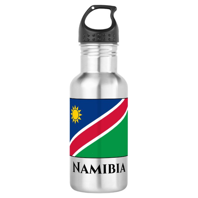 Botella De Agua Bandera de Namibia (Namibia) (Anverso)