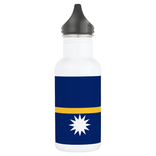Botella De Agua Bandera de Nauru (Izquierda)