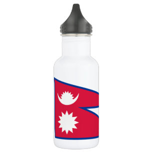 Botella De Agua Bandera de Nepal
