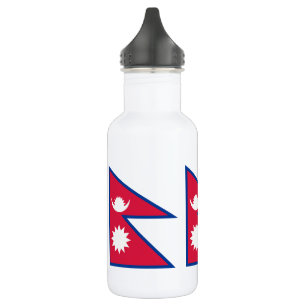 Botella De Agua Bandera de Nepal