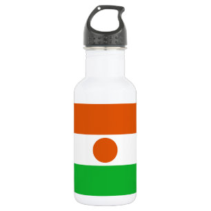 Botella De Agua Bandera de Níger