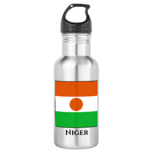 Botella De Agua Bandera de Níger