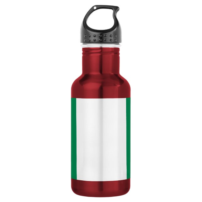 Botella De Agua Bandera de Nigeria (Anverso)
