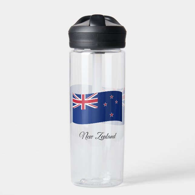 Botella De Agua Bandera de Nueva Zelanda, Nueva Zelanda Patriótica (Delante)