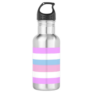 Botella De Agua Bandera de orgullo intersexual
