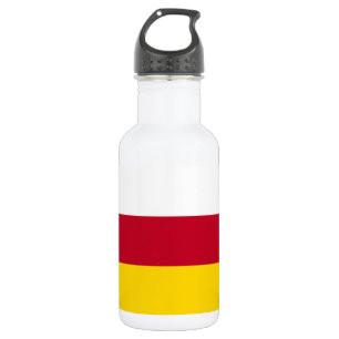 Botella De Agua Bandera de Osetia del Norte