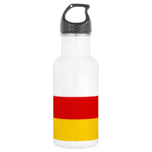 Botella De Agua Bandera de Osetia del Sur