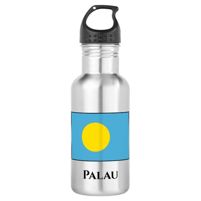 Botella De Agua Bandera de Palau (Anverso)