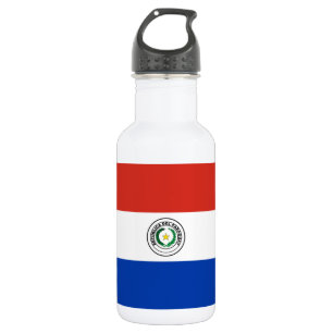 Botella De Agua Bandera de Paraguay