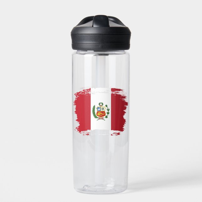 Botella De Agua Bandera de Perú (Delante)