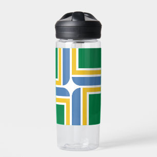 Botella De Agua Bandera de Portland, Oregón