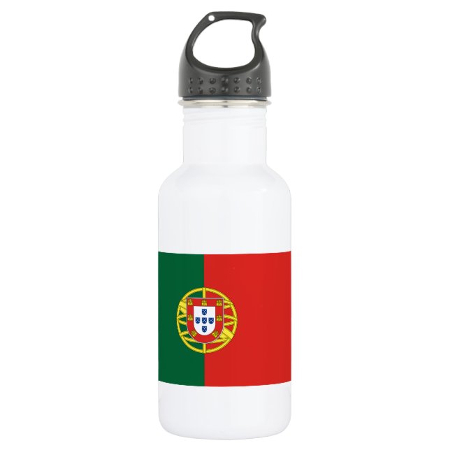 Botella De Agua bandera de portugal (Anverso)