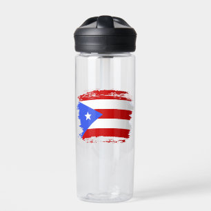 Botella De Agua Bandera de Puerto Rico