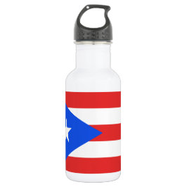 Botella De Agua Bandera de Puerto Rico