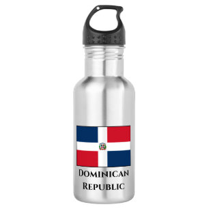 Botella De Agua Bandera de República Dominicana