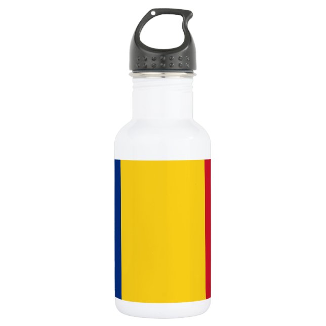 Botella De Agua Bandera de Rumania (Anverso)